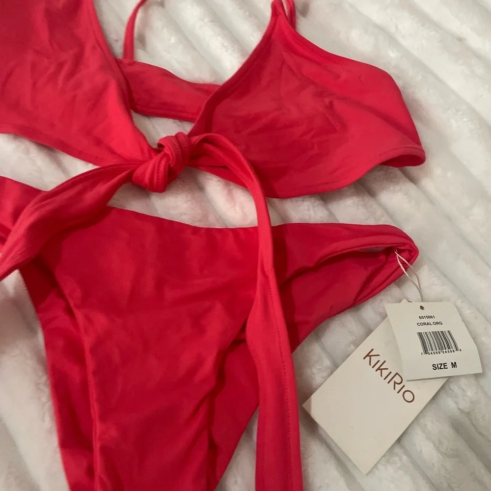 kikiRio Women's Red Intimate Set swin